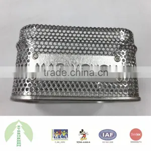 Square Mesh Tin Box With Lift-off Lid, Good Quality thumbnail-5