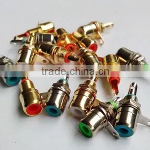 RCA Terminal Jack Female Chassis Connector thumbnail-1