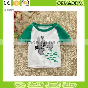 Children's Clothes Crab T-shirt Printing t Shirt Animal T-shirt Kids Kids s Shirt thumbnail-1