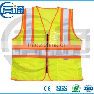Cheap Reflective Vest Working Clothes Warning Safety Vest High Visibility Day &Night thumbnail-2