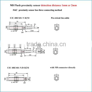 M8 Short Body 12-24vdc PNP Proximity Sensor for Sales thumbnail-4