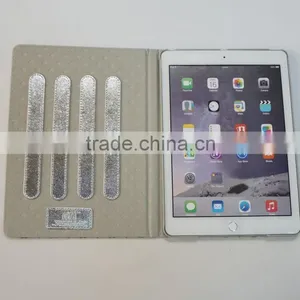 Wholesale OEM Premium Shiny Laser pu Leather Stand Case for IPad Pro thumbnail-4