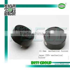 12.5mm Japan 230v Mechanical Buzzer FBMT1210 thumbnail-1