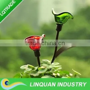 LED Solar Flower Light/solar Garden Lamp/ Outdoor Pin Lamp/red Green Transparent Glass Light thumbnail-1