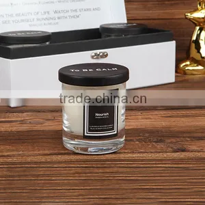 Handmade Popular Christmas Candle Set Jars Glass thumbnail-2
