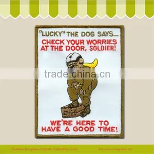 Customed Number Embroidery Badge Sew-On Clothes thumbnail-4