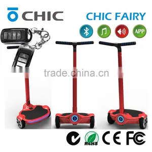 2016 New Type IO Chic Fairy 6.7 Inch Dynamic Balancing Electric Scooter Hoverboard With Led Lights thumbnail-1
