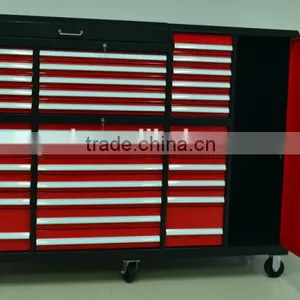 Solid and Flexible and Good Powder Coating Steel Garage Cabinet thumbnail-1