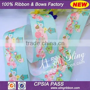 2015 Wholesale Forest Birl Printed Ribbon thumbnail-1