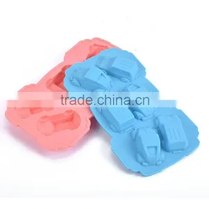 Fancy Mini Car Shaped Silicone Ice Cube Tray thumbnail-2
