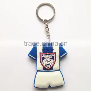Number Letter Printing Metal Funny PVC Key Ring Wholesale Rubber Key Chain thumbnail-1
