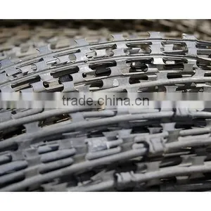 Galvanized BTO-22 Low Price Concertina Razor Barbed Wire thumbnail-3