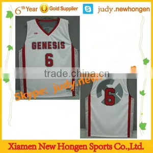 Design Your Own Basketball Uniform, Basketball Reversible Training Shirt thumbnail-1