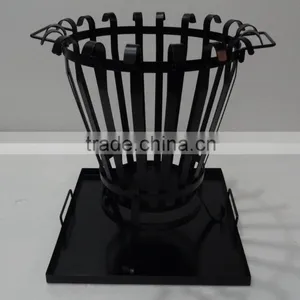 Log Fire Basket thumbnail-1
