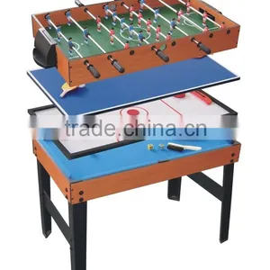 4 in 1 Classic Multi Games Table.Soccer Table, Table Tennis Table, Push Hockey Table, Snooker Table thumbnail-1
