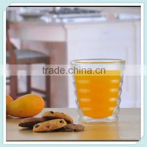 Hand Made Double Wall Juice Cup Double Wall Drinking Glass Double Wall Milk Cup thumbnail-1