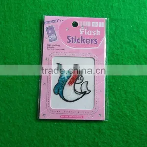 Adorable Dolphin Glitter Sticker thumbnail-1