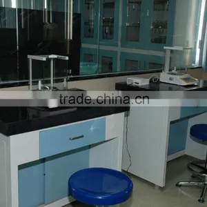 Electro--Galvanized Steel Fabrication Chemistry Lab Vibrating Table With Marble Stone Worktop thumbnail-6