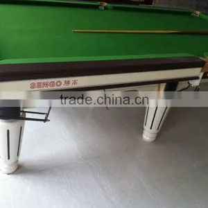Slate+MDF Billiard Table, Auto Ball Return System Pool Table, OEM+ODM Billiard Table With Metal Adjusted Leg Level thumbnail-6
