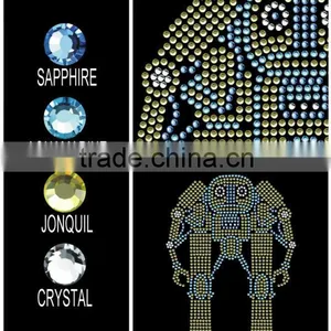 Animal Robot Hotfix Crystal Transfer T14080004 thumbnail-2