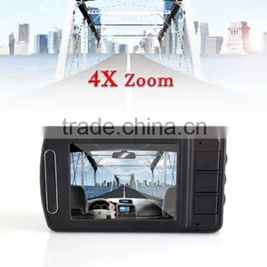 RLDV-65 4X Digital Zoom Wholesale IR Infrared WDR Driver Car Camcorder thumbnail-1