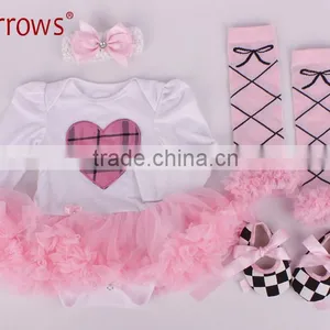 China Best Selling Products New Fashion Girls Tops Baby Long Sleeve Peplum Dress thumbnail-3