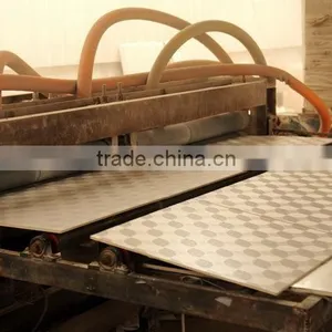 PVC Vinyl Faced Gypsum Ceiling Tiles 600x600mm thumbnail-5