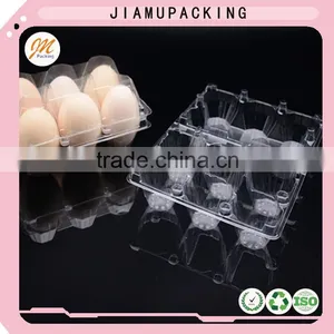 Plastic Egg Box Packaging for Six Cavities, Egg Tray for Six Cells, Egg Cartons for Sale thumbnail-2