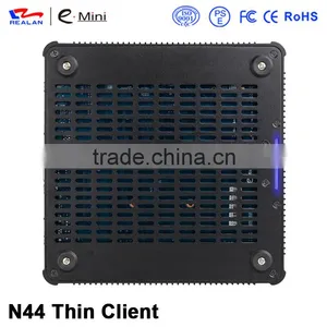CE ROHS Certificate N44-J1900T1 Barebone Wholesaler Mini Fanless Desktop PC Thin Client thumbnail-2