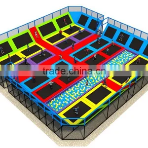 Steel Framed Bungee Trampoline, Frame Trampoline, Kids Indoor Trampoline Bed thumbnail-2