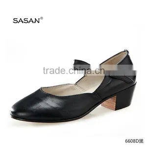 Character Dance Shoes Flamenco Dance Shoes Girl Dance Shoes S-6608 Genuine Leather Sole thumbnail-1