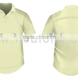 Wholesale Cheap Indian Plain Color Cricket Uniforms thumbnail-1