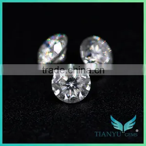 Moissanite 2mm Leather White Color Moissanite Silicon Carbide Moissanite Prezzie thumbnail-3