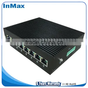 High Performance Full Gigabit 8 Port 8x10/100/1000MBase TX Industrial Ethernet Switch for Smart Grid I508A thumbnail-3