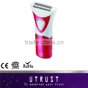 2016 Portable Waterproof Electric Lady Hair Shaver Luxury Cordless Electric Knife thumbnail-1