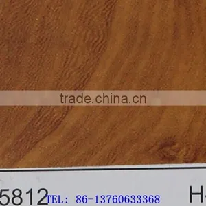 Wood Grain Self-adhesion Cold Laminated Decoration PVC Film Item 5812 thumbnail-1