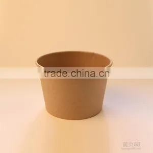 Eco Friendly Biodegradable Wheat Straw Disposable Hot Soup Salad Deep Paper Bowl thumbnail-4