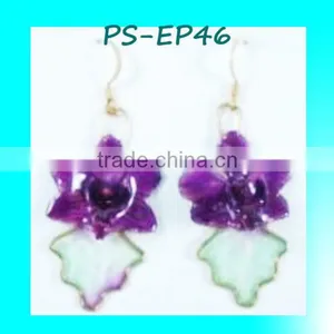 Flora Earring Plated thumbnail-5