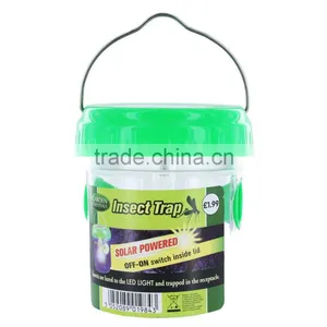 Hanging Solar Powered LED Light Electric Insect Fly Trap Mosquito Killer Lamp thumbnail-3