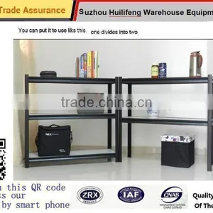 Home And Office Boltless Steel Particleboard Shelving Powder Coated thumbnail-2