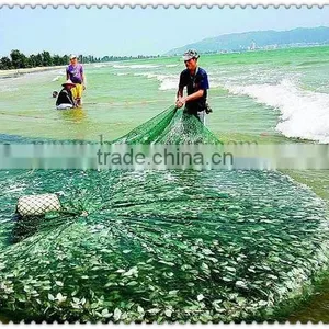China Factory Anti Slip Used Commercial Gill Net Nylon Monofilament Knotted Fishing Nets for Fish Farming thumbnail-3