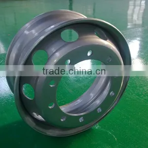 New Popular Truck Wheel Rim 22.5X11.75 22.5X9.00 22.5X8.25 22.5X7.5 thumbnail-1
