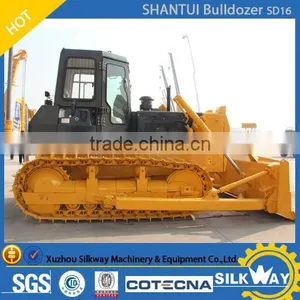 160hp High Quality SHANTUI Bulldozer SD16 With Shangchai Engine thumbnail-1