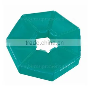 Seven Edge Shape Plastic Pill Box Organizer 7 Day thumbnail-2