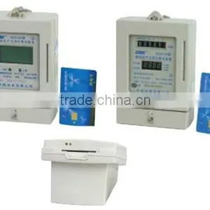 Single Phase Prepaid Type With IC Card KWH-meter DDSY480 thumbnail-2