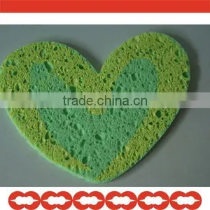 Heart-shaped Cellulose Sponges thumbnail-1