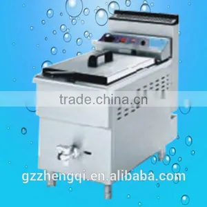 Hot Sales Gas Single Tank Deep Fryer,single Basket Gas Deep Fryer(ZQW-171) thumbnail-1
