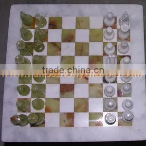 Natural Color 2017 ONYX CHESS BOARDS WITH FIGURES thumbnail-2
