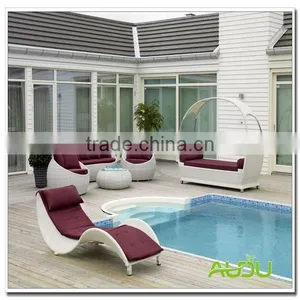 Audu Sun Deck Folding Outdoor Sun Lounge thumbnail-1