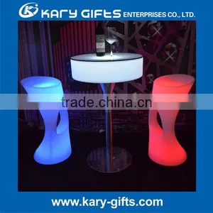 Belly Bar Cocktail Table With Optional Height Adjustment thumbnail-1